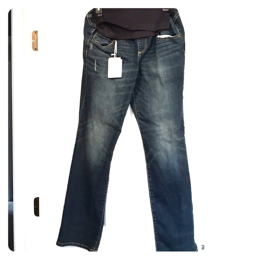 NWT Maternity Glow Jeans bootcut